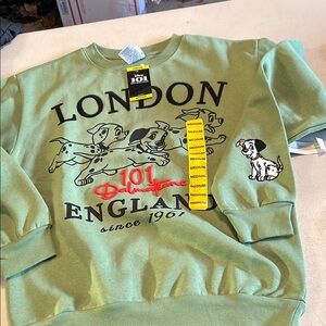 Disney Green 101 Dalmatians Sweatshirt